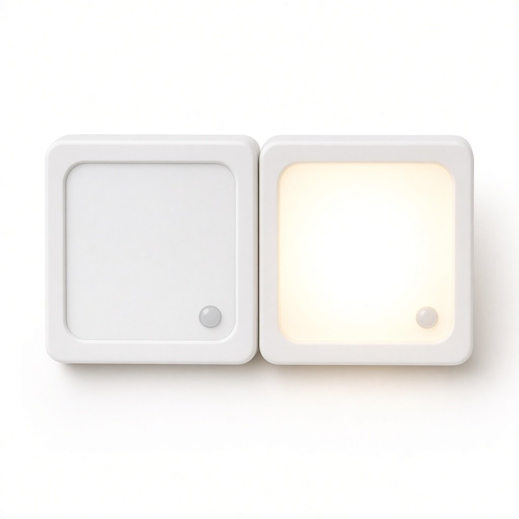 LED Night Light with Motion Sensor, 2-Pack, Warm White