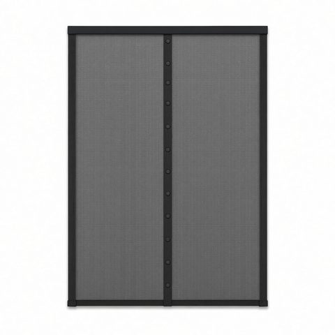 Magnetic Fly Screen Door 90 × 210 cm, Black