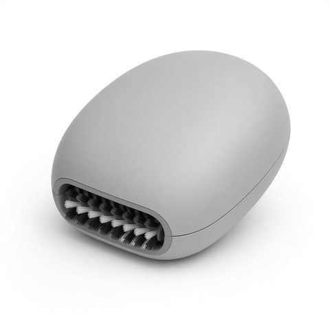 Rechargeable Mini Desk Vacuum, Light Grey